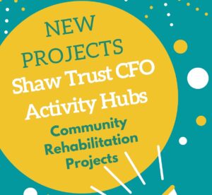 New project announcement image that reads about the new partnership and projects between Unlock drama and Shaw trust