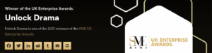 The SMEUK enterprise awards given to unlock dramain 2023